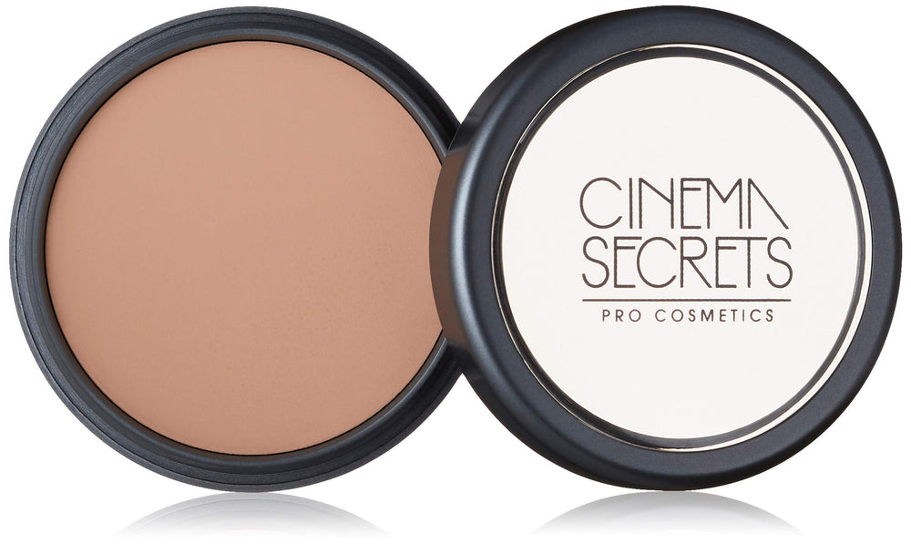 Cinema Secrets foundation 504-28 bottle close-up showing color match and smooth finish