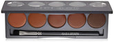 Cinema Secrets Ultimate Foundation 5-in-1 palette swatches show deep red undertones for buildable coverage