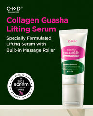 CKD Gua Sha Serum bottle back label detailing ingredients