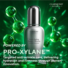 Clarimond Oralcare serum texture swirl on skin highlighting lightweight feel