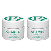 Clark's Botanicals Jasmine Vital Hydration bottle pump demonstrates quick absorption for daily use