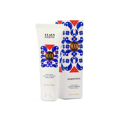 Claus Porto Voga Acacia Tuberose hand cream tube front showing silky hydration for dry hands.