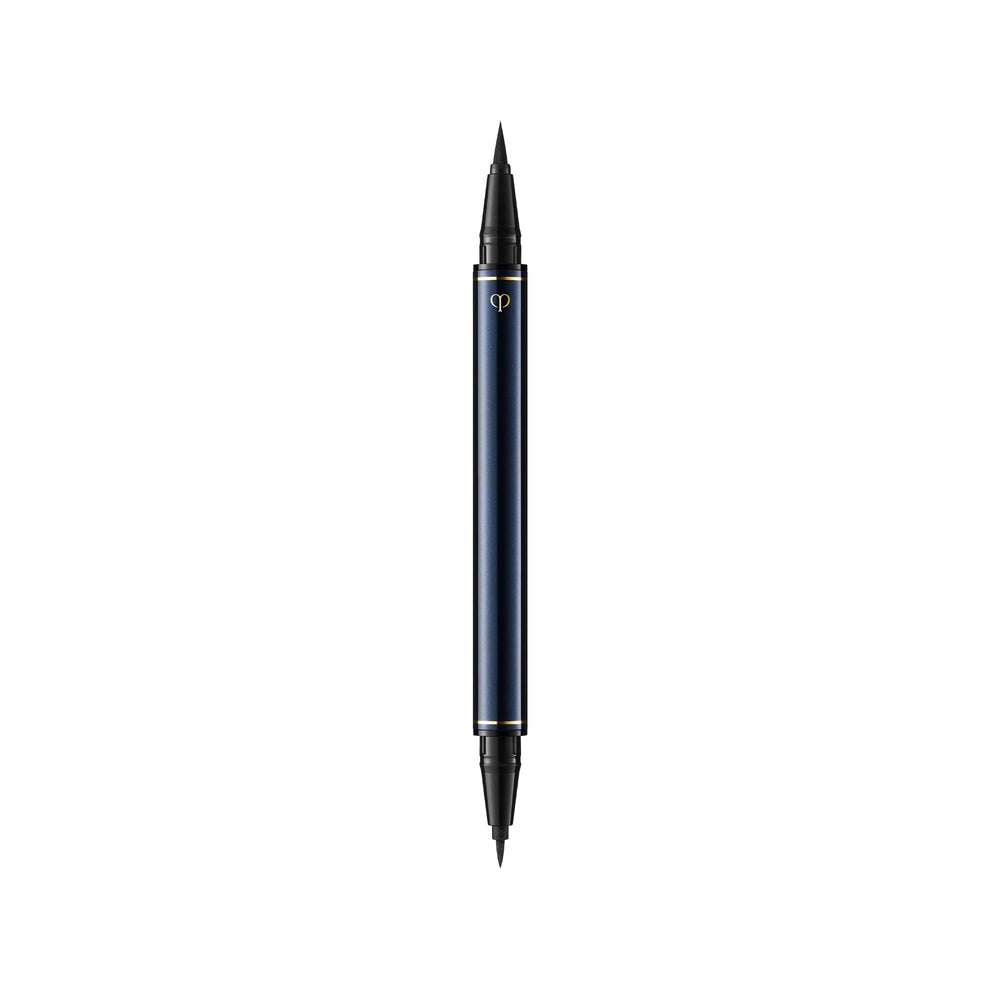 Clé de Peau Beauté intensifying liquid eyeliner brown cap close-up for precise control and quick-dry performance