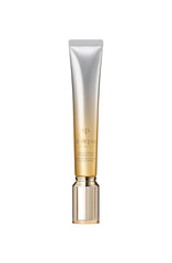 Clé de Peau Beauté Wrinkle Smoothing Serum Supreme glass bottle showing luminous, velvety texture.