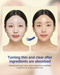 CLEADERM Vita C Teca hydrogel texture provides cooling hydration
