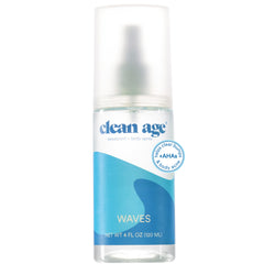 Clean Age Waves aluminum-free deodorant bottle with ocean breeze scent for everyday freshness