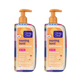 Clean & Clear Morning Burst bottle-front highlights oil-free formula for refreshing daily cleansing.