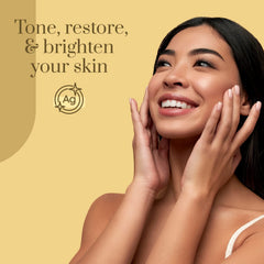 Clear Beauty day cream texture swatch shows lightweight, fast-absorbing moisturizer.