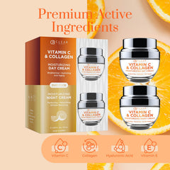 Clear Beauty Korean skincare duo pack box indicating premium set