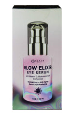 Clear Beauty vitamin C under-eye serum being applied for hydration.