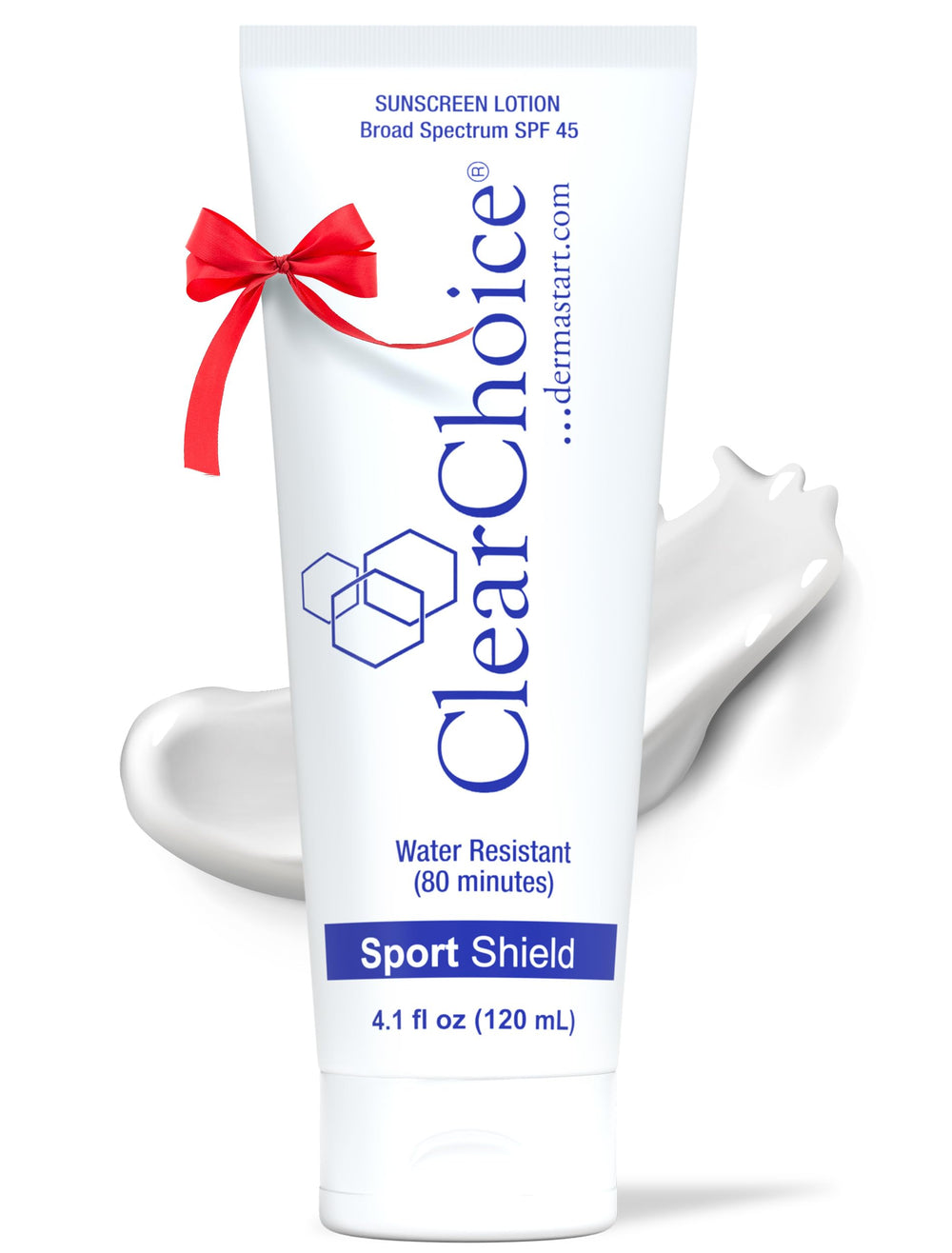ClearChoice SPF 45 sunscreen bottle for everyday sun protection.