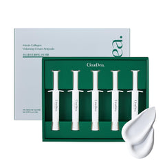 ClearDea Mucin Collagen Voluming Ampoule bottle for daily hydrating skincare.