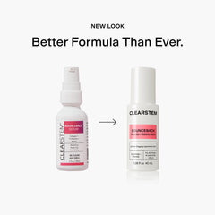 HAND applying BounceBack serum for daily renewal and ease of use