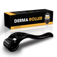 CLETINA 540 titanium derma roller 0.25mm for at-home skin care sessions.