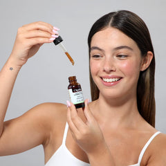 Cliganic Organic Vitamin E Oil for skin, hair, and nails—additive-free care.