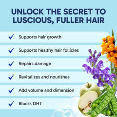 Clinical Effects Hair Therapy Shampoo close up showing rich lather and sulfate free formula