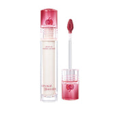 CLIO Crystal Glam Tint 018 Fresh Apple swatch on lips