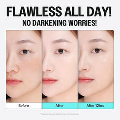 CLIO Kill Cover Founwear Cushion Original natural matte finish on skin for breathable wear.