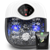 Closewave Foot Spa with heat control delivers a warm, relaxing soak.