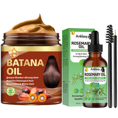 CLOTHES OF SKIN Batana Oil Hair Mask bottle highlights nourishing hair vitality.