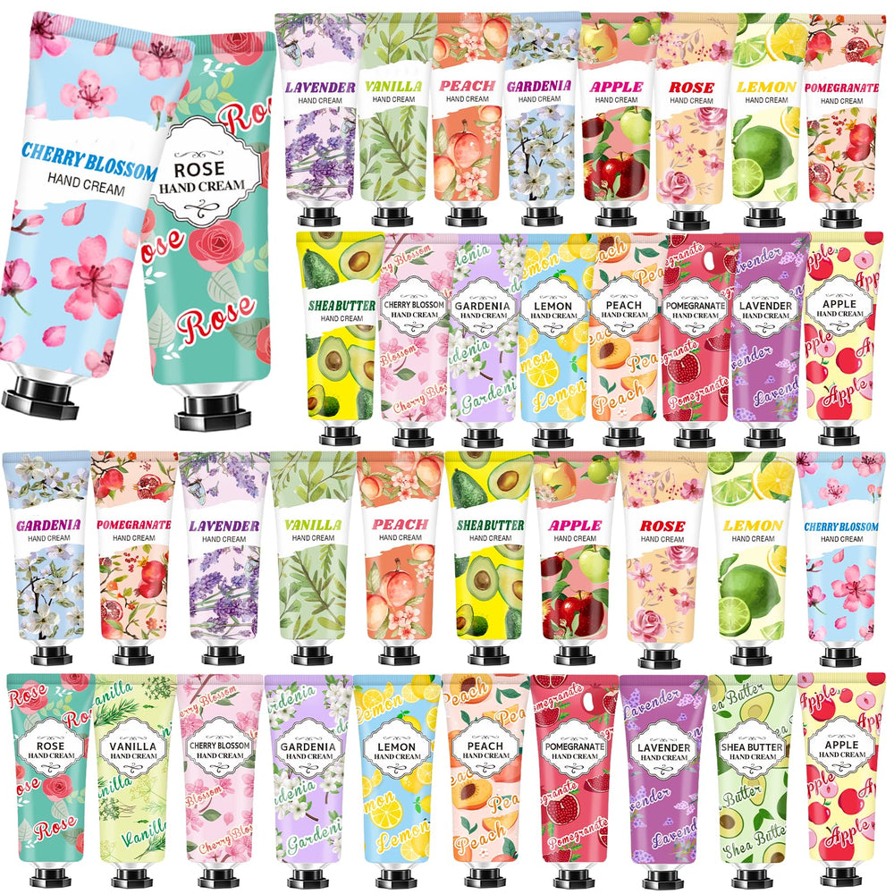 CLOTHES OF SKIN 38-pack hand cream variety set for daily moisturization.
