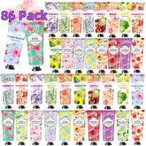 CLOTHES OF SKIN 86-pack rose hand cream, travel-size moisture for daily care.