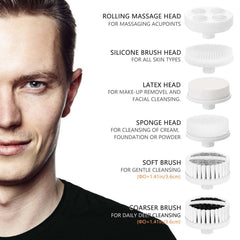 CLSEVXY six-head brush set includes all attachments for customization.