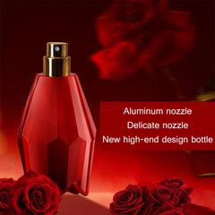 CLY AMS Rose bottle artistic design highlighting premium fragrance aesthetics.