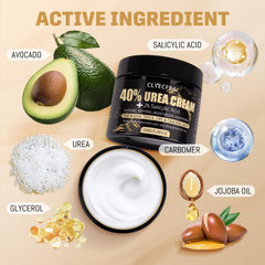Clyecfra with salicylic acid for gentle exfoliation of rough skin.