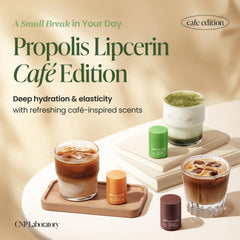 CNP Cafe Lip Butter hygienic dial-applicator for clean, controlled application.