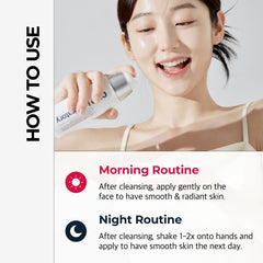 CNP Facial Polish hypoallergenic formula is suitable for all skin types.