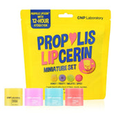 CNP Honey Lip Butter Mini Set with travel case for on-the-go hydration