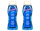 Coast All Day Shower 2-in-1 bottle front with refreshing classic scent for daily cleansing.