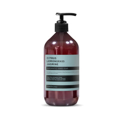 COCO by Stone hand soap bottle with citrus-lemongrass-jasmine aroma for daily luxury.