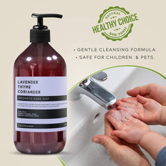 COCO by Stone lavender foaming soap pump ready for luxury hand washing