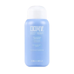 Coco & Eve Boost Therapy shampoo bottle promoting fuller-looking hair