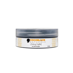 CocoBlack Naturals Curling Custard bottle for defined curls in Type 4 hair