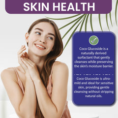 Plant-derived ingredients emphasize renewable sourcing for eco-friendly formulations.