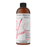 Cocojojo rose hydrosol bottle with sprayer for facial hydration