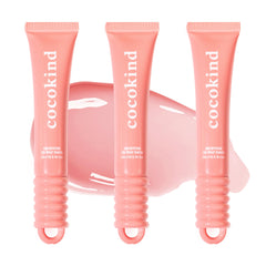 Cocokind Ceramide Lip Blur Balm in coral pink for hydrating lips and subtle shine.