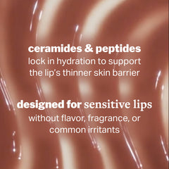 Cocokind Lip Blur Balm built-in ring cap detail for easy attachment.