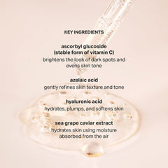 Close-up of Cocokind Sea Grape Caviar hydration in serum