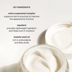 Cocokind Texture Smoothing Cream with squalane, celery seed and cucumber ingredients