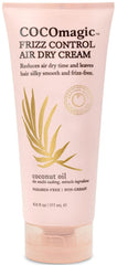 Cocomagic Frizz Control Air Dry Cream bottle front view ready to tame frizz