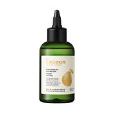 COCOONORIGINAL Cocoon Pomelo Grapefruit Hair Tonic bottle close-up, refreshing scent and vegan formula.