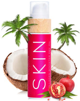 COCOSOLIS Skin Collagen Booster Bio Oil bottle close-up nourishes and hydrates skin