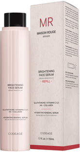 Codeage Maison Rouge refill bottle with pump for easy daily radiance.