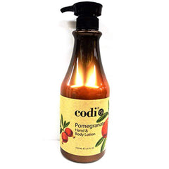 CODi Pomegranate Lotion tubes shown for portable hydration on the go