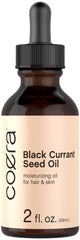 Coera Black Currant Seed Oil bottle ready for daily hair and skin hydration.
