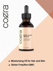 Coera oil massaged into skin showing instant hydration and softness.